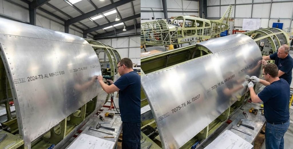 ورق آلومینیوم مناسب ساخت بدنه هواپیما